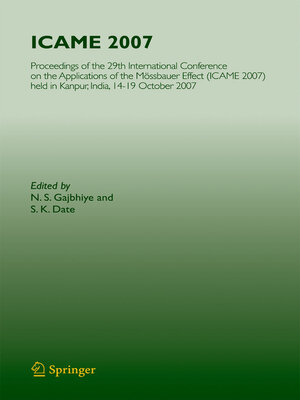 cover image of ICAME 2007